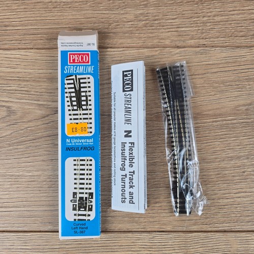 Peco 387 curved - curved, hand