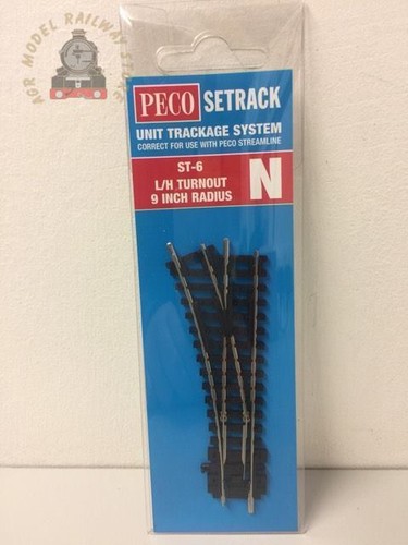 Peco setrack left hand - left,