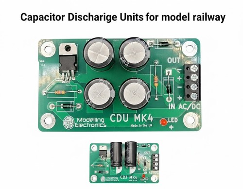 Model railway cdu - cdu, capacitor