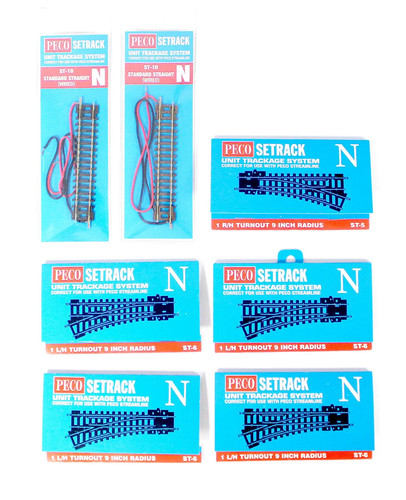 Peco gauge lot of 7 - of,