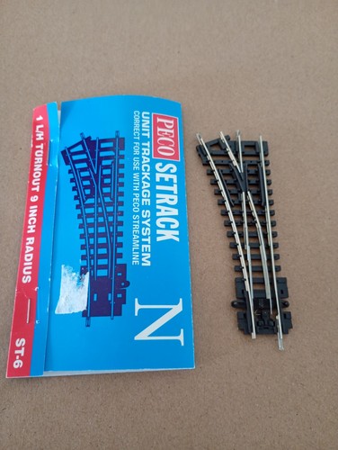 Peco setrack gauge left - setrack, st-6