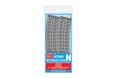 Peco 3016 gauge - n, pack