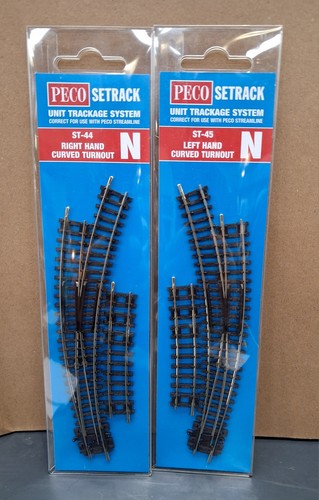 Peco setrack right left - left, hand
